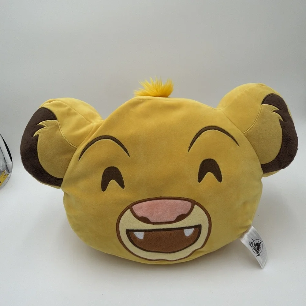 Disney Parks: Lion‎ King Simba Reversible Emoji Pillow 16